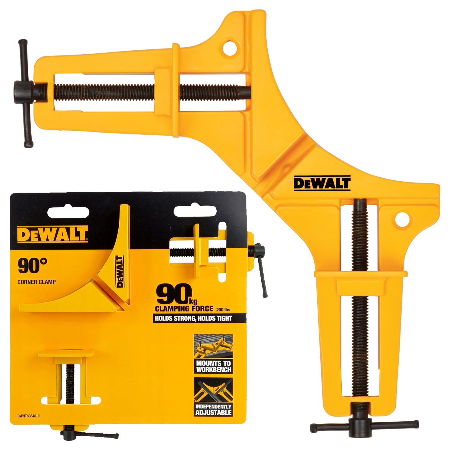 DEWALT DWHT83840-0 Ścisk kątowy stolarski 90°