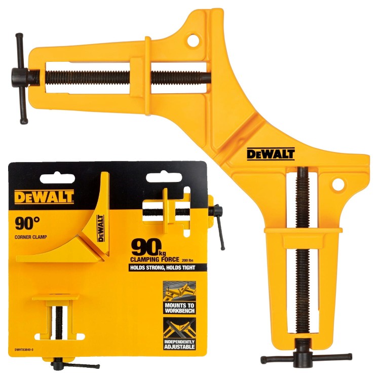 DEWALT DWHT83840-0 Ścisk kątowy stolarski 90°