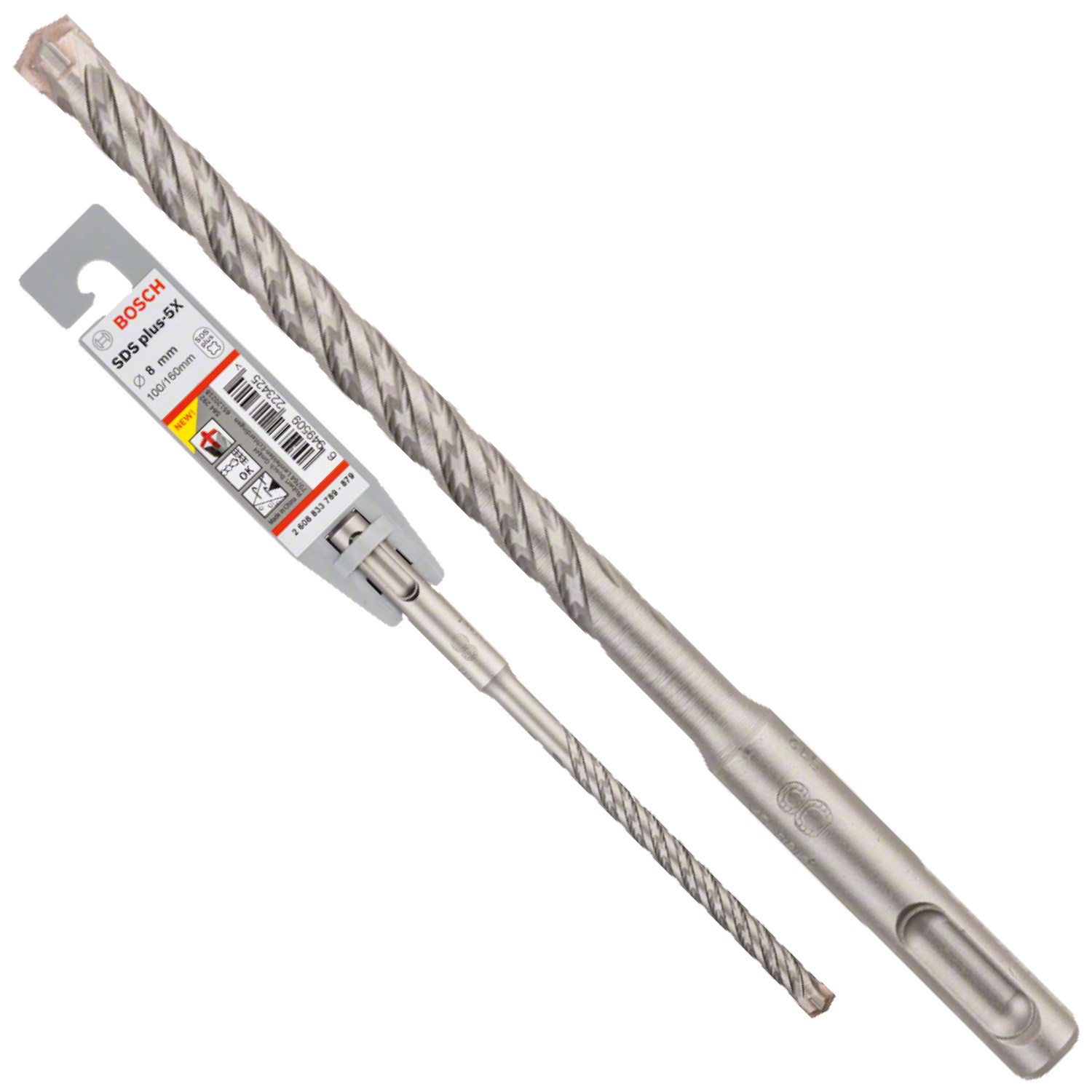 BOSCH Wiertło SDS-plus-5X 8x100x160mm 2608833789
