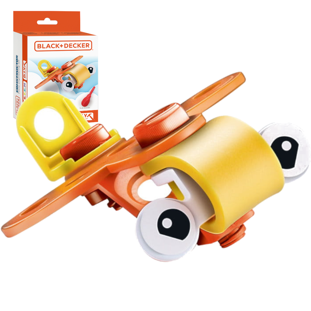 STANLEY JR Samolot do składania 3+ zabawka B&D EK038-BD