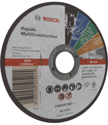 BOSCH Tarcza  2608602385 wielozadaniowa do szlifierki