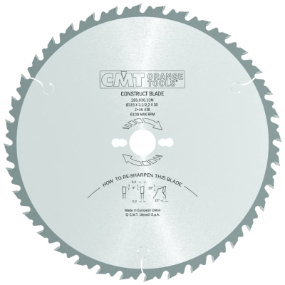 CMT Tarcza/piła 315x30mm Z=36 K=3,2mm P=1,8mm