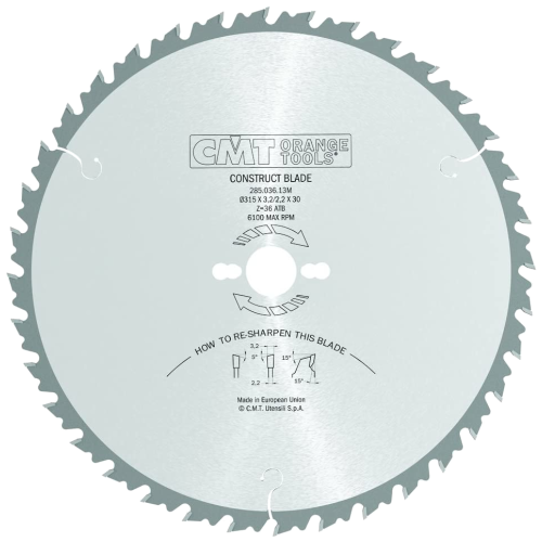CMT Tarcza/piła 315x30mm Z=36 K=3,2mm P=1,8mm