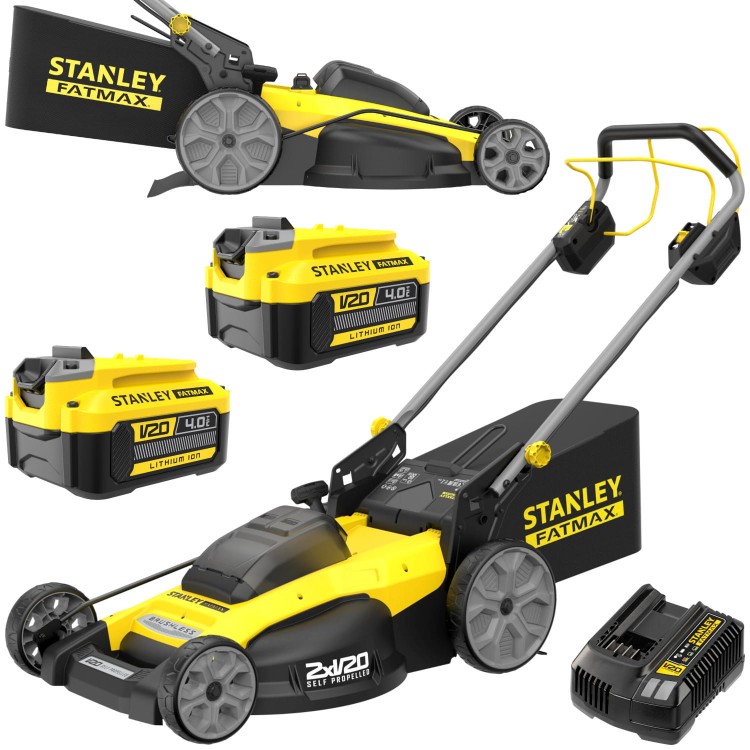 STANLEY SFMCMWS251M Kosiarka do trawy 18V 51cm FatMax V20 2x 4.0Ah