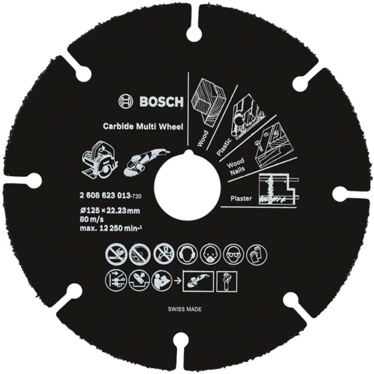BOSCH GWS 9-125 S Szlifierka kątowa 125mm 900W + tarcza multiwheel