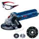 BOSCH Szlifierka kątowa GWS 9-125 S + okulary