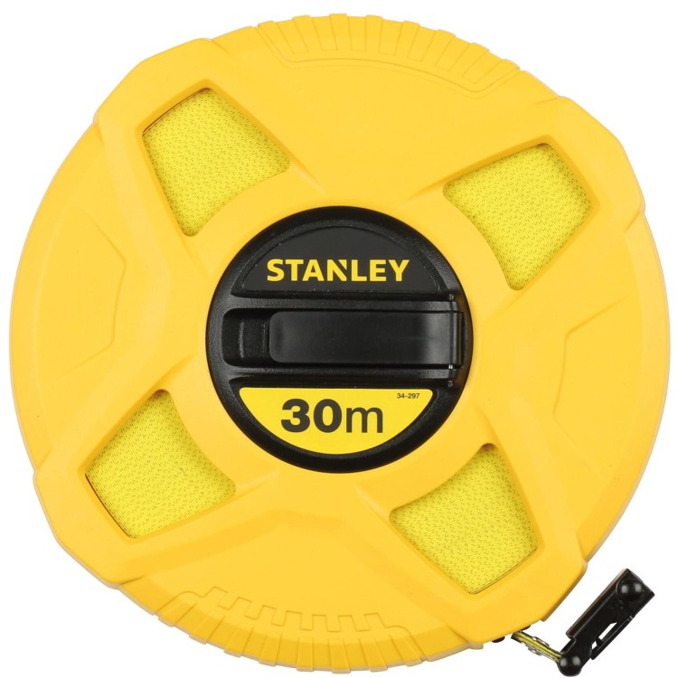 STANLEY 0-34-297 Miara zwijana 30m taśma z włókna szklanego