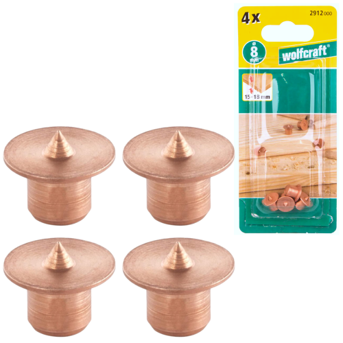 WOLFCRAFT znaczniki połączeń kołkowych 8 mm