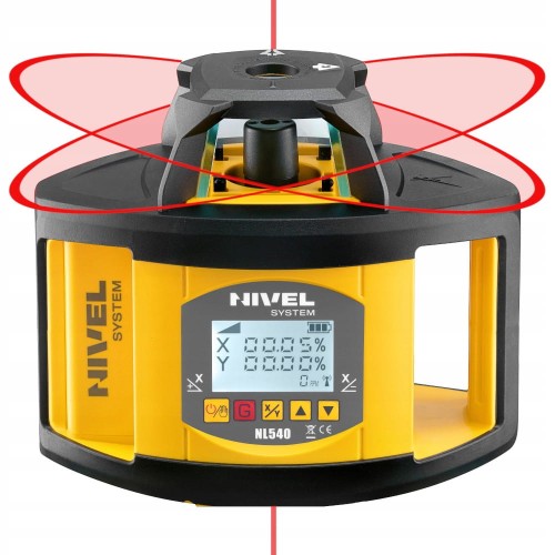 Niwelator laserowy Nivel System wiązka czerwona NL540