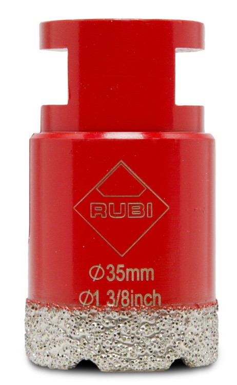 RUBI wiertło dry gres Ø 35 mm wiertło diamentowe na sucho