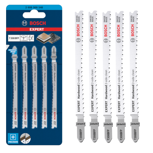 Bosch EXPERT Brzeszczoty do drewna 2608900548 5szt.
