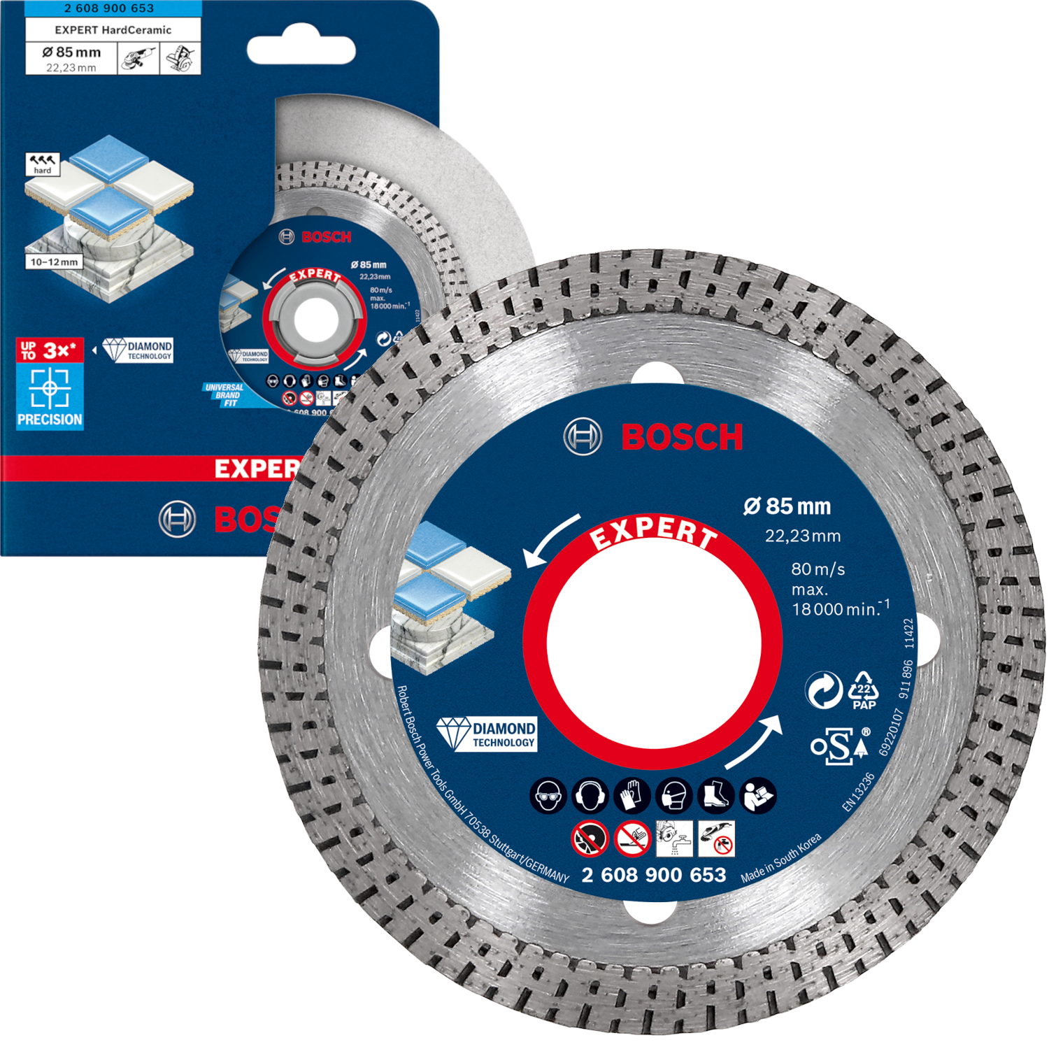 Bosch Tarcza diamentowa 85x7mm do gresu 2608900653