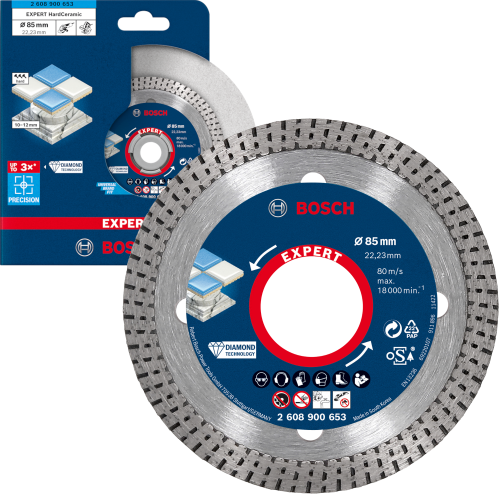 Bosch Tarcza diamentowa 85x7mm do gresu 2608900653