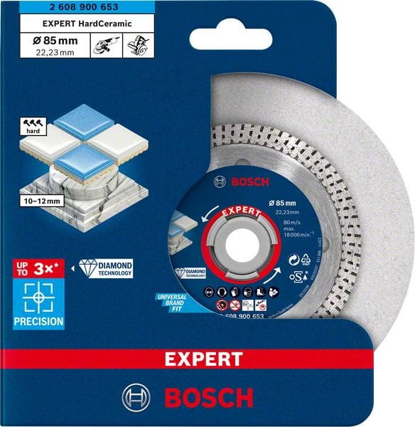 Bosch Tarcza diamentowa 85x7mm do gresu 2608900653 HardCeramic