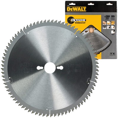 DEWALT DT4280 Tarcza pilarska Extreme 260mm x 30mm 80z