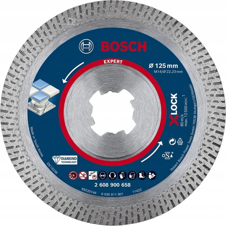 BOSCH 2608900658 Tarcza tnąca 125 x 22.23mm Expert Hard Ceramic