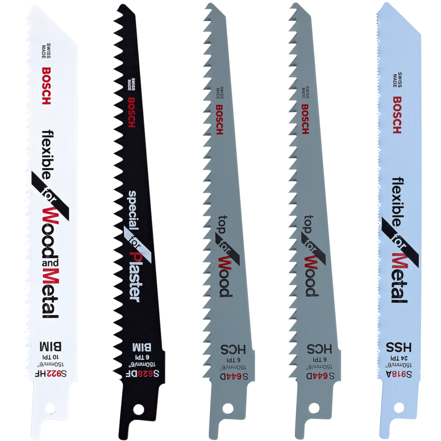 Bosch zestaw wielozadaniowych brzeszczotów do różnych powierzchni F016800307 do pił szablastych KEO 5szt.