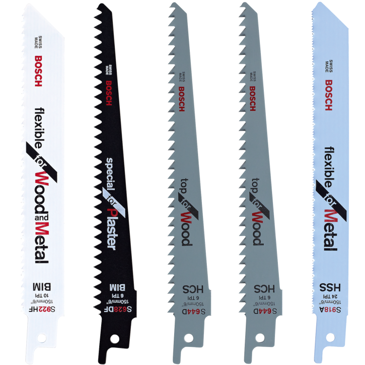 Bosch zestaw wielozadaniowych brzeszczotów do różnych powierzchni F016800307 do pił szablastych KEO 5szt.