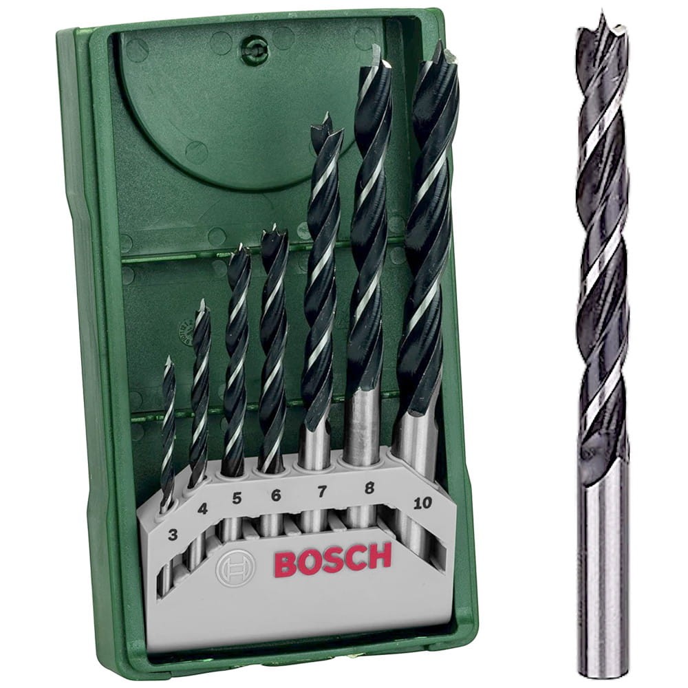 BOSCH Zestaw wierteł do drewna Mini-X-Line 3-10mm 7szt.