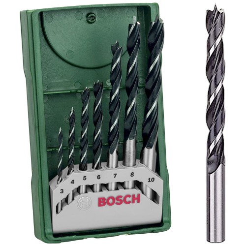 BOSCH Zestaw wierteł do drewna Mini-X-Line 3-10mm 7szt.
