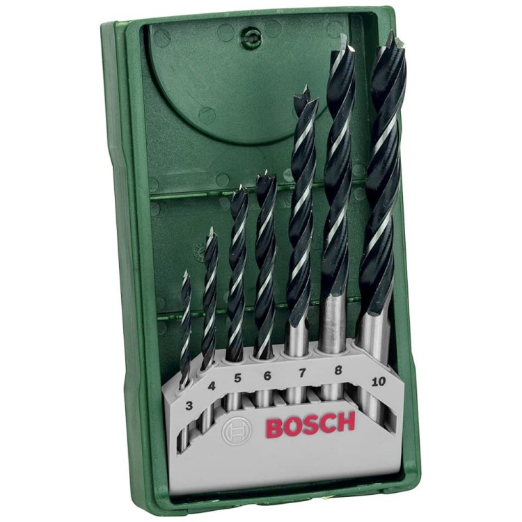 BOSCH Zestaw wierteł do drewna Mini-X-Line
