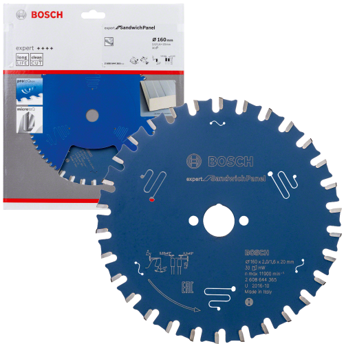 Bosch EXPERT tarcza do metali warstwowych 160x20 mm 30 z 2608644365