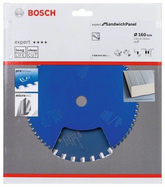 Bosch EXPERT tarcza do metalu 160x20 mm 30 z 2608644365