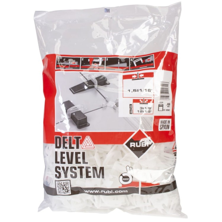 RUBI Pasek 1,5mm, 3-12mm 02842 do poziomowania płytek Delta Level System