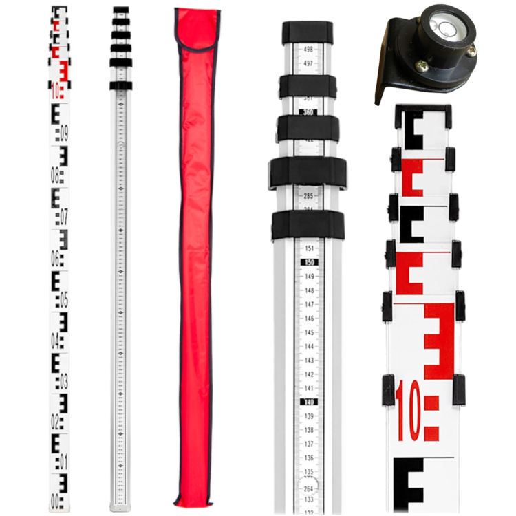 Łata niwelacyjna GT-500 + libelka