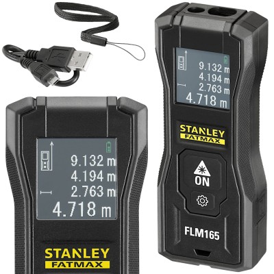 Dalmierz laserowy FLM165 50m FatMax Stanley FMHT77165-0