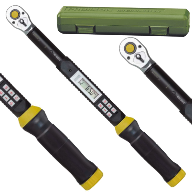 Cyfrowy klucz dynamometryczny 20-200Nm 1/2 Proxxon 23338