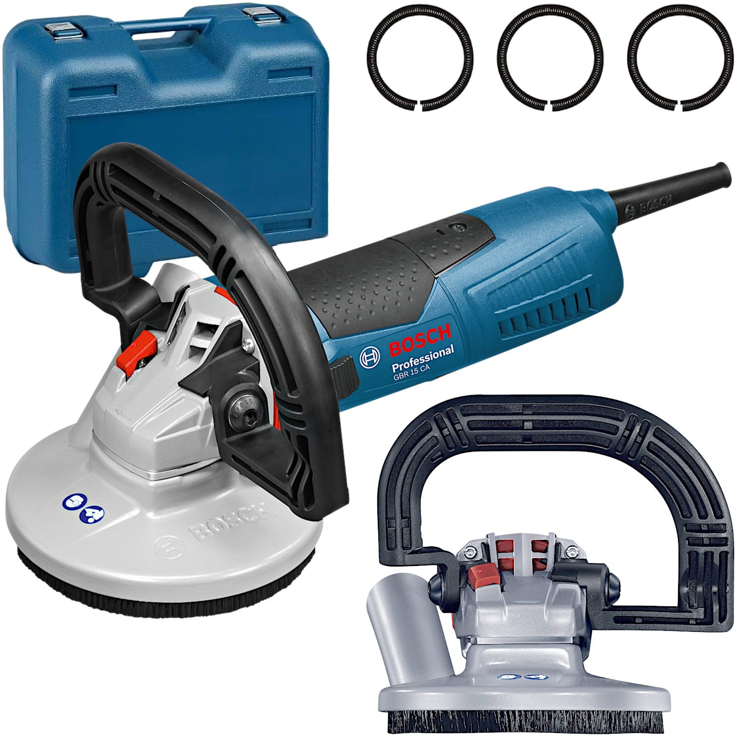 BOSCH GBR 15 CA Szlifierka do betonu 1500W 125mm
