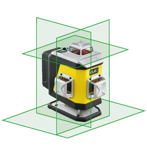 Laser multilaser 4-płaszczyznowy NIVEL SYSTEM CL4G Bluetooth (wiązka zielona), walizka