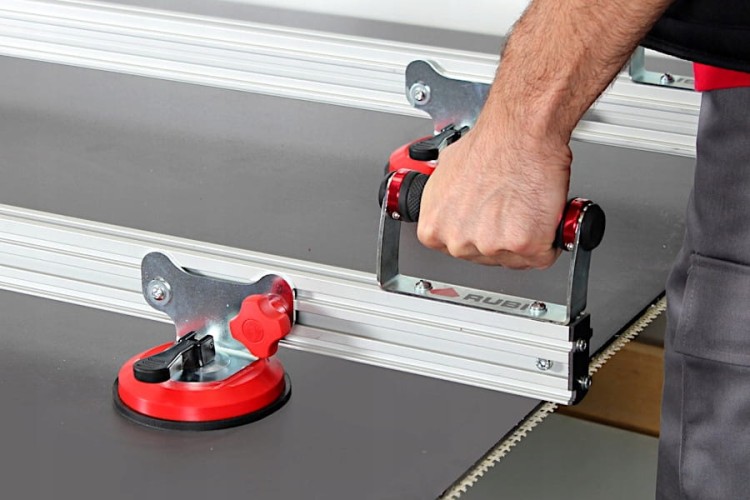 RUBI Zestaw do przenoszenia dużych płyt - Zastosowanie