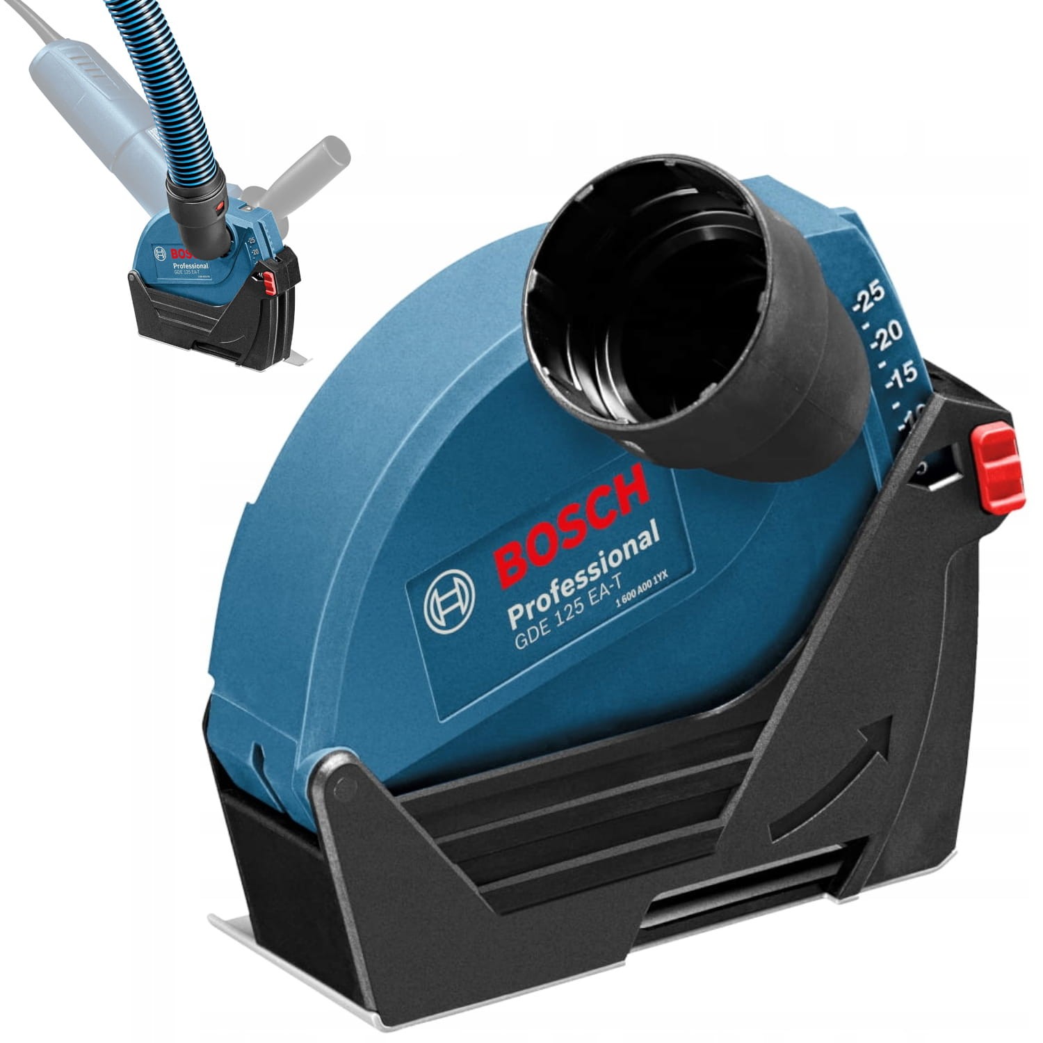 BOSCH Osłona odsysająca GDE 125 EA-T do szlifierek kątowych