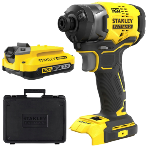 STANLEY SFMCF820 Zakrętarka udarowa 18V 190Nm seria V20 + akumulator 2.0Ah