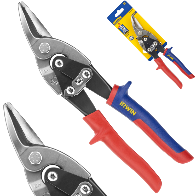 IRWIN 10504309N Nożyce do blachy 250mm lewe uniwersalne