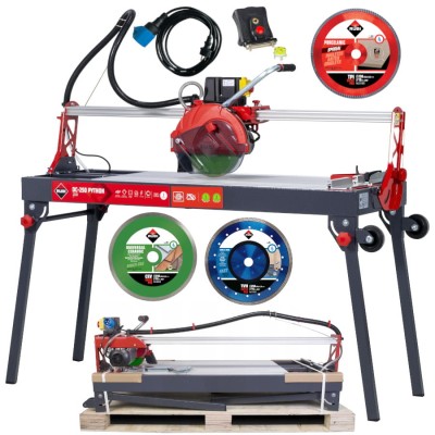 RUBI 56939 Przecinarka elektryczna DC-250 Python 1200 + kabel, tarcza TPI, TVH + zestaw pionujący