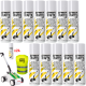AMPERE TRAFFIC PAINT Farba do malowania linii 500ml biała 24szt. + wózek