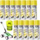 AMPERE TRAFFIC PAINT Farba do malowania linii 500ml żółta 12szt. + wózek