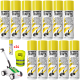 AMPERE TRAFFIC PAINT Farba do malowania linii 500ml żółta 24szt. + wózek