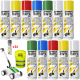 AMPERE TRAFFIC PAINT Farba do malowania linii 500ml 36szt. mix + wózek