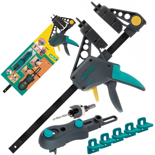WOLFCRAFT 6988000 Zestaw narzędzi do budowy tarasów