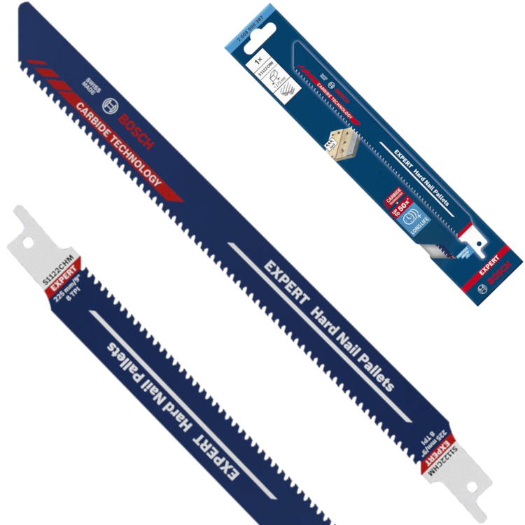 BOSCH Brzeszczot do piły szablastej do drewna metalu Expert S1122 CHM 225mm 1szt.