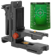 Uchwyt wielofunkcyjny GT-100 do laserów 1/4" + adapter do profili + ZIELONA tarcza celownicza, laserowa z magnesem (do laserów z ZIELONĄ wiąz.)