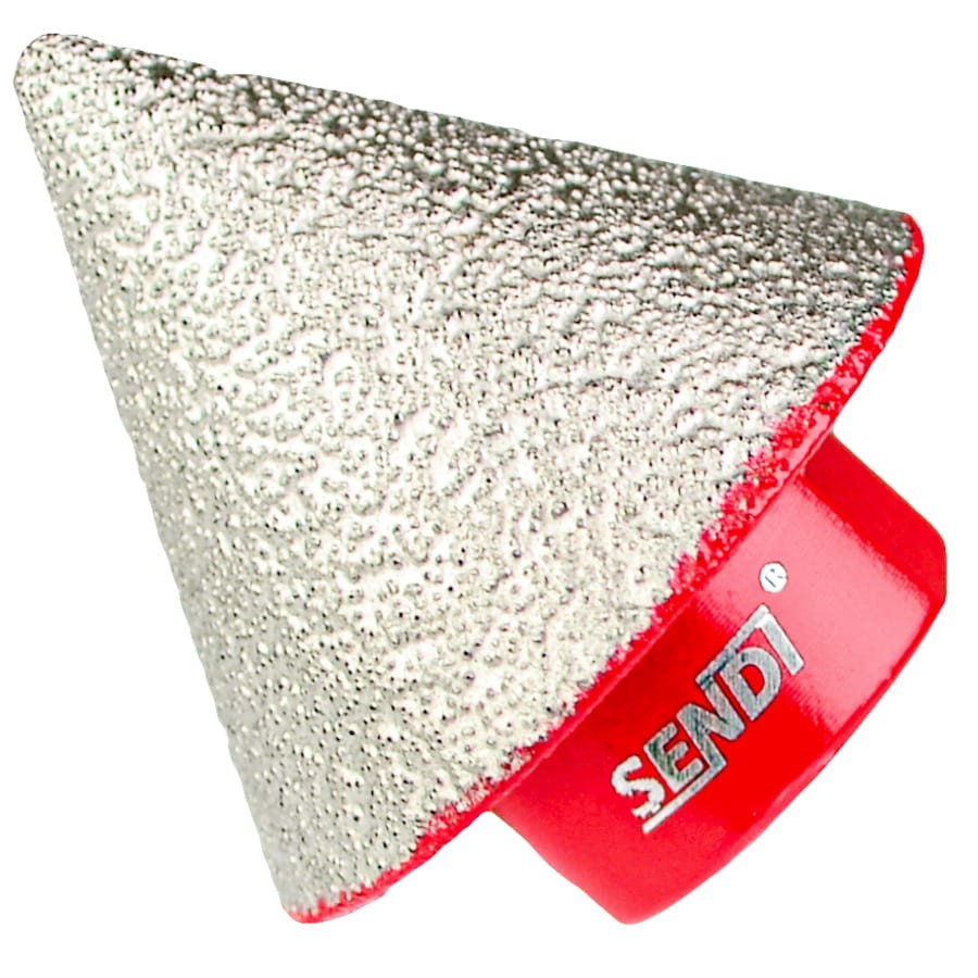 SENDI Frez diamentowy stożkowy 2-38mm M14 do płytek gresu