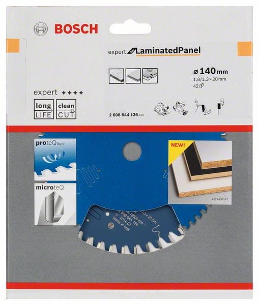 BOSCH 2608644126 Tarcza pilarska do drewna 140x20mm