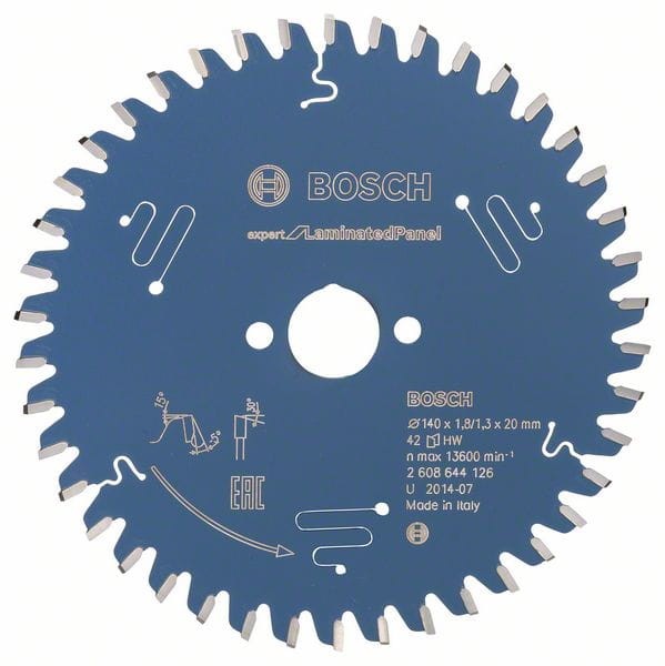BOSCH 2608644126 Tarcza pilarska do drewna 140x20mm 42z
