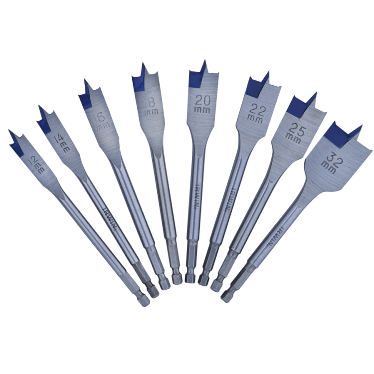 IRWIN IW4041011 Zestaw 8 szt. wierteł płaskich PRO Performance