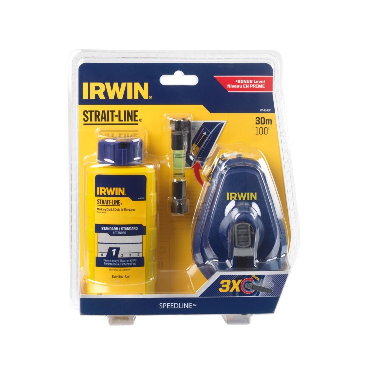 Zestaw sznur traserski 30m + kreda libelka